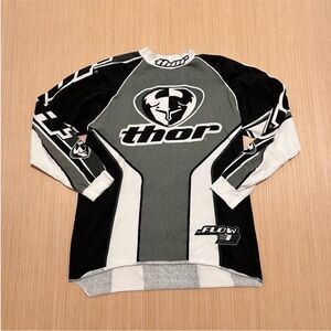 Vintage 90s Thor Motocross Racing Big
Spell Out Long Sleeve